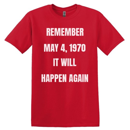 Kent State shirt 2 Kent State shirt 2