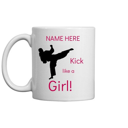 Kick like a girl Kick like a girl