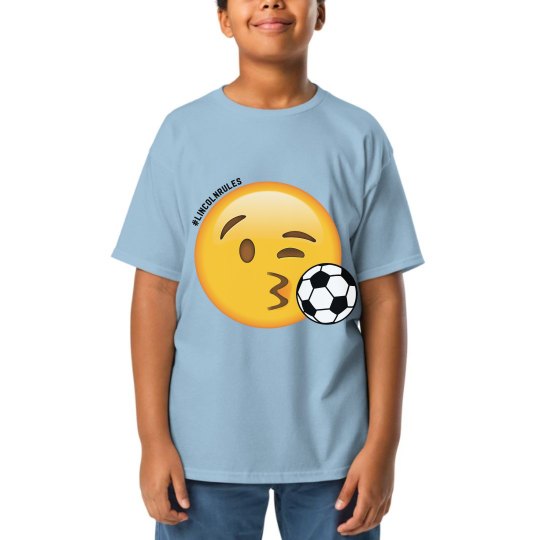 KIDS: Lincoln Rules Soccer (light colored tees)