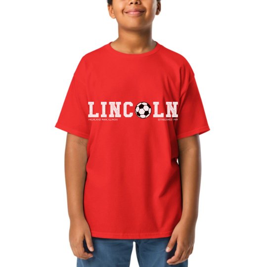 KIDS: Lincoln Soccer (dark colored tees)