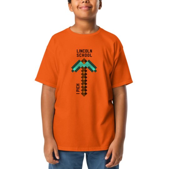 KIDS: Pick Lincoln Minecraft Tee
