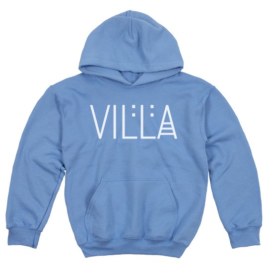Kids Villa Name White Logo Hoodie Kids Villa Name White Logo Hoodie