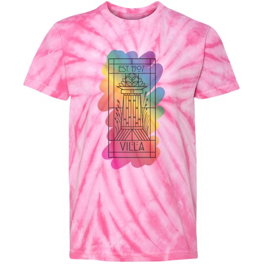 Kids Villa Rainbow Paint Tie-Dye Tee