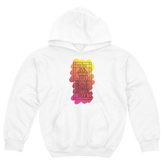 Kids Villa Sunrise Paint Logo Hoodie Kids Villa Sunrise Paint Logo Hoodie