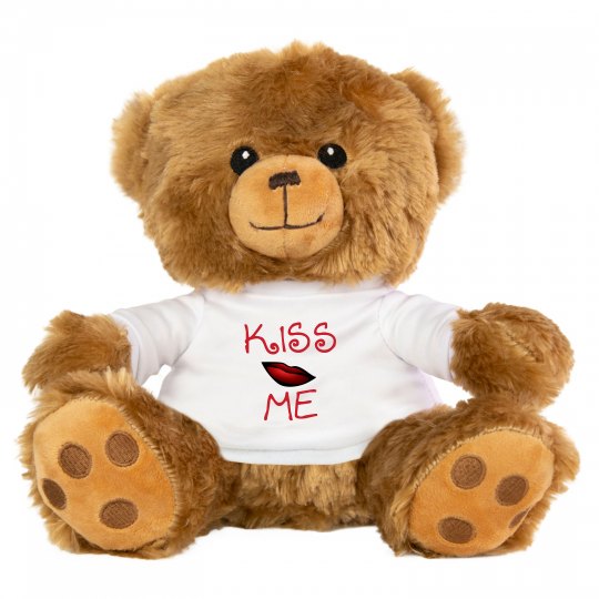 Kiss Me Cuddly Bear