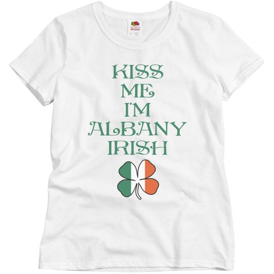 Kiss me I'm Albany Irish
