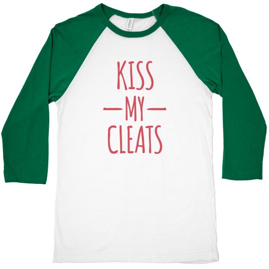 kiss my cleats tee
