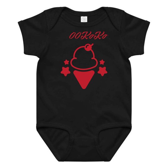 KoKo Ice Cream onesie- RED