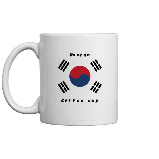 korean flag coffee cup korean flag coffee cup