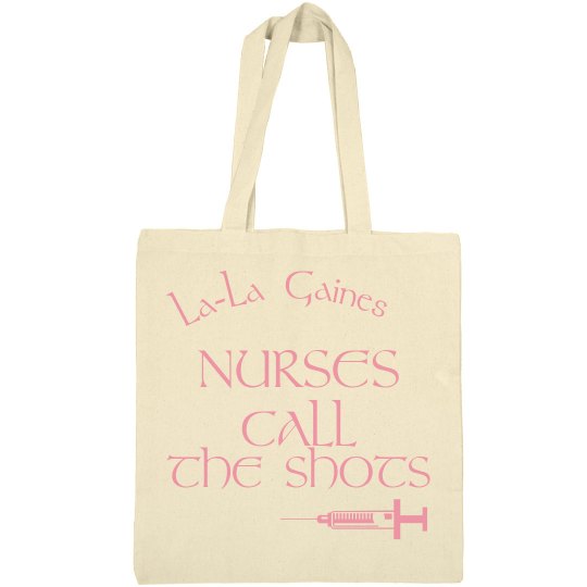 la la's tote bag