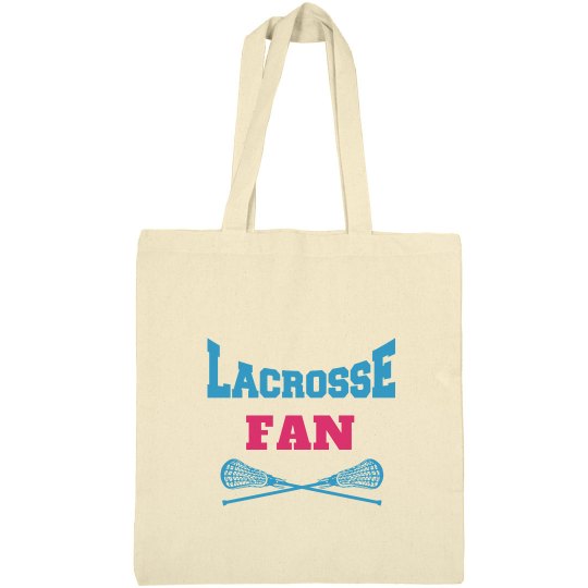 Lacrosse Fan Tote Lacrosse Fan Tote