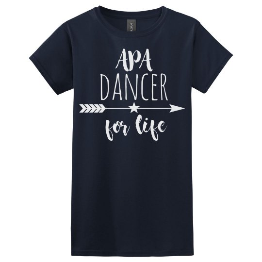 Ladies APA Dancer for Life Slim Fit T