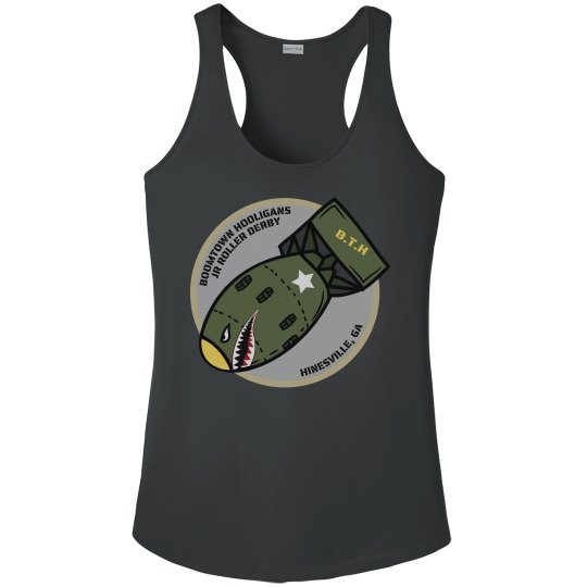 Ladies Athletic Performance Racerback Tank - Logo Tank
