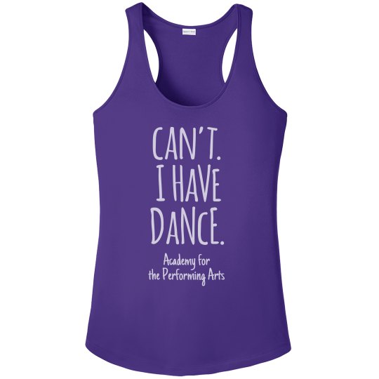 Ladies Can't I Have Dance Tank APA Ladies Can't I Have Dance Tank APA