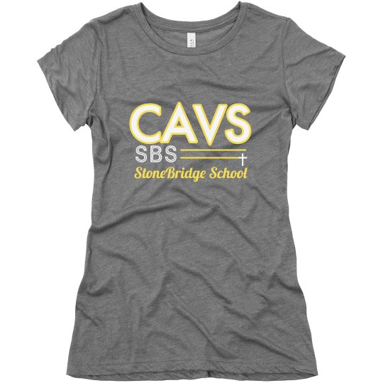 Ladies grey Cavs 