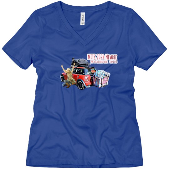 Ladies MTTS 2024 Newbie V-neck Tee