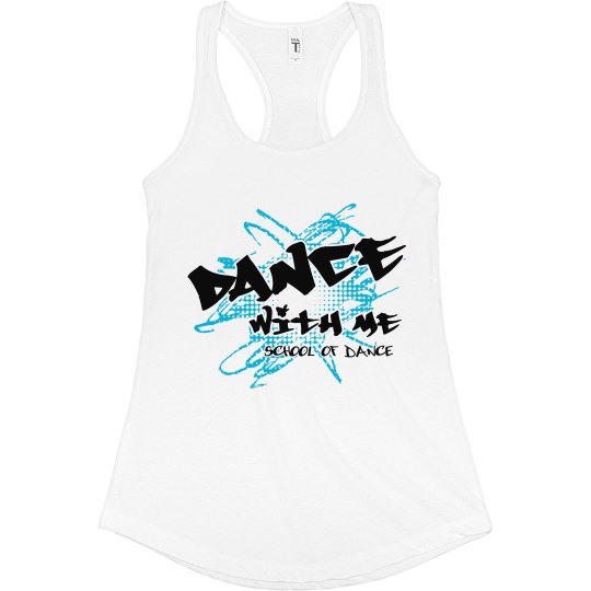 Ladies Racer Back Tank Logo