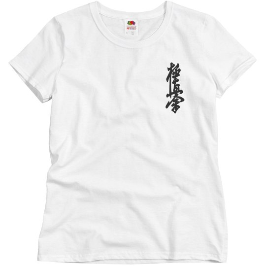 Ladies Relaxed Fit Shirt with Kanji and Logo