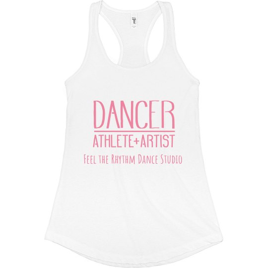 Ladies Slim Fit Racerback Dancer Tank