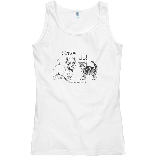 ladies tank Save Us!