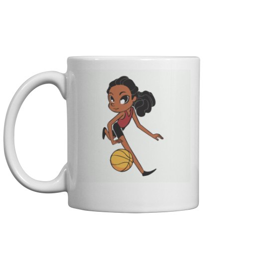 Lady basketball player 