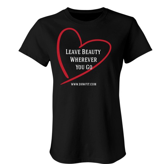 Leave Beauty (Black Tee) Leave Beauty (Black Tee)