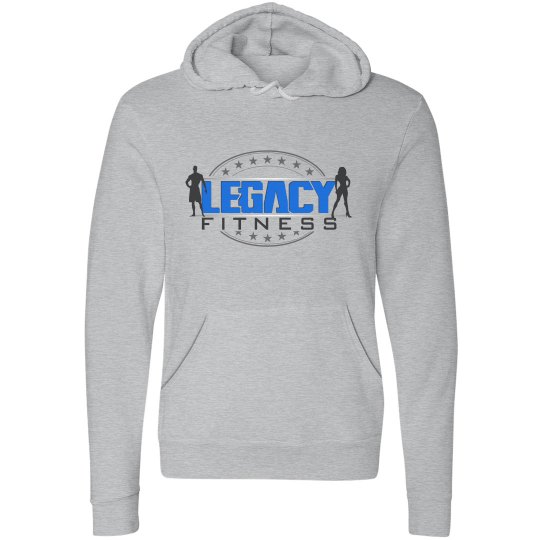 Legacy Ladies Gray Unisex Pullover Hoodie