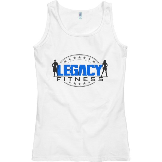 Legacy Ladies Semi Fitted Tank - White