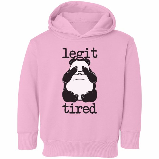 legit tired panda sweater