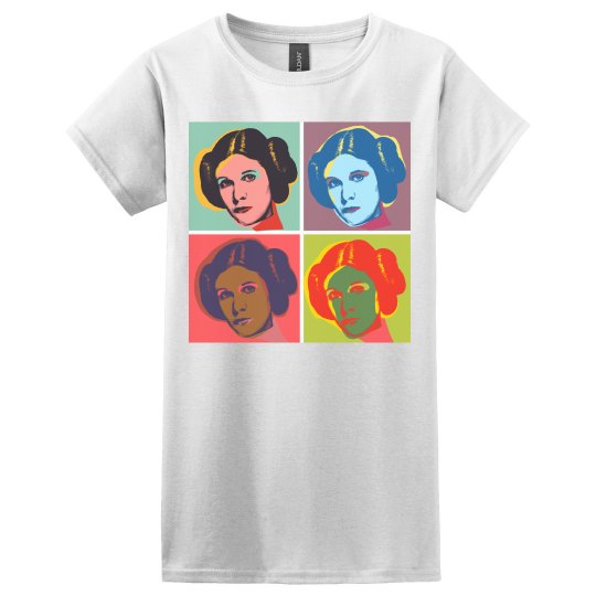 Leia women's t shirt. 