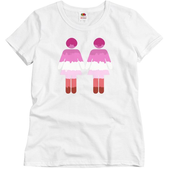 Lesbian Pride Symbol Lesbian Pride Symbol