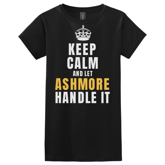 Let Ashmore handle it Let Ashmore handle it