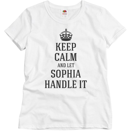 Let Sophia Handle it