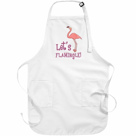 Let's Flamingle Apron