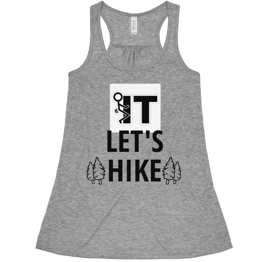 Let's Hike Woman's tank