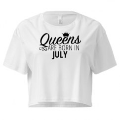 Ladies Festival Cali Crop Top Tee