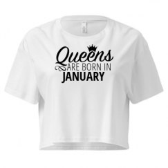 Ladies Festival Cali Crop Top Tee