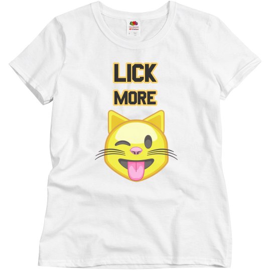 Lick More Cat Lick More Cat