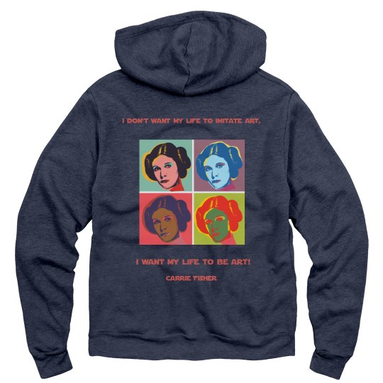 Life imitating art hoodie