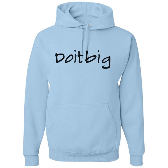 Light blue designers Hoodie/w