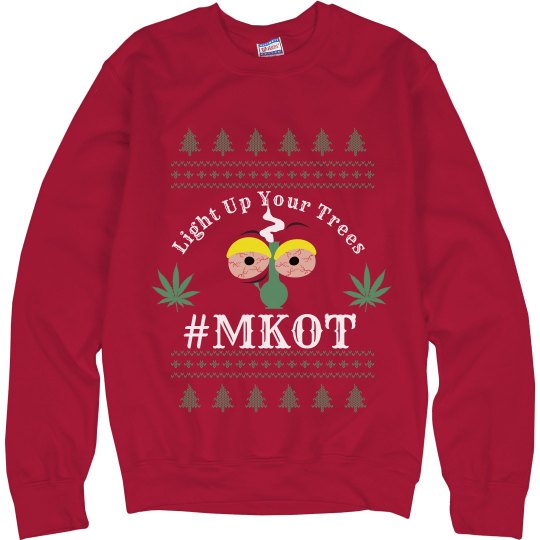 Light Up Your Trees Xmas Sweater