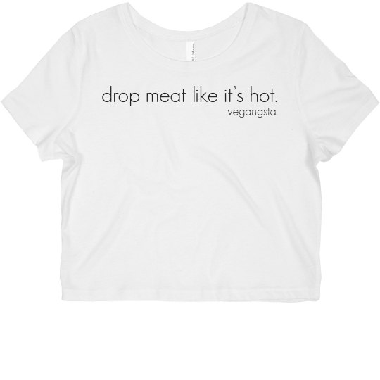 like it's hot... crop crew tee like it's hot... crop crew tee