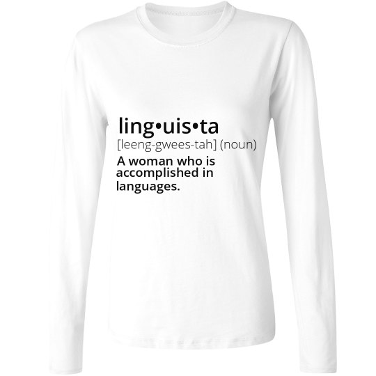 Linguista White Long Sleeve Linguista White Long Sleeve