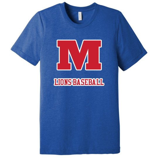 Lions Baseball Tee Lions Baseball Tee