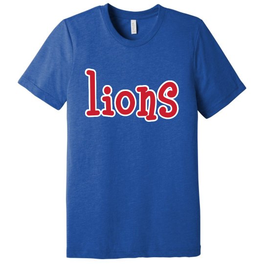 Lions mom with customizable number Lions mom with customizable number