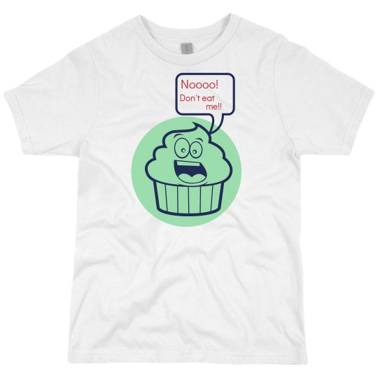 "Little S" scared cupcake