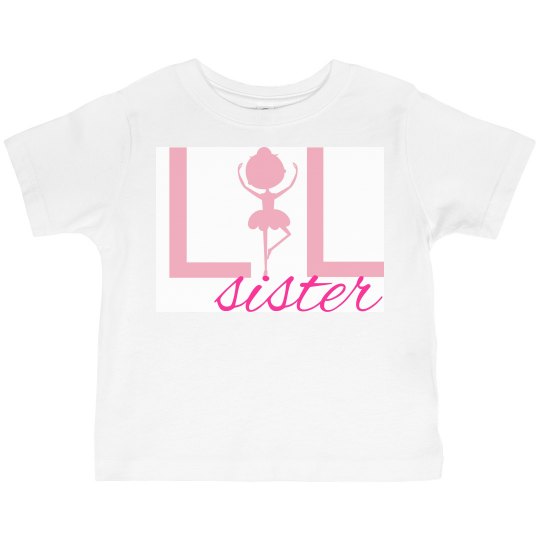 Little sister ballet Tee