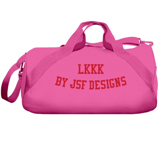LKKK white Liberty Bags Barrel Duffel Bag