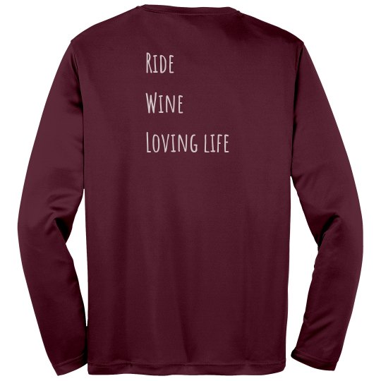LLE Wine Ride Loving Life Long Sleeve