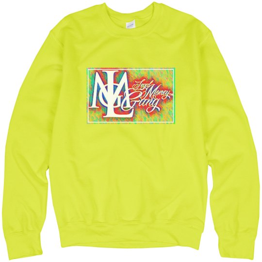lmg colorful neon sweatshirt